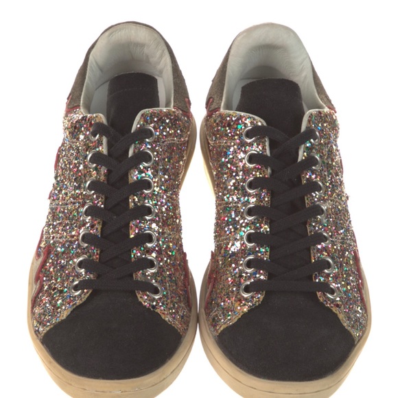 Isabel Marant suede flame sneakers size 4/ FR 35 - Picture 3 of 5